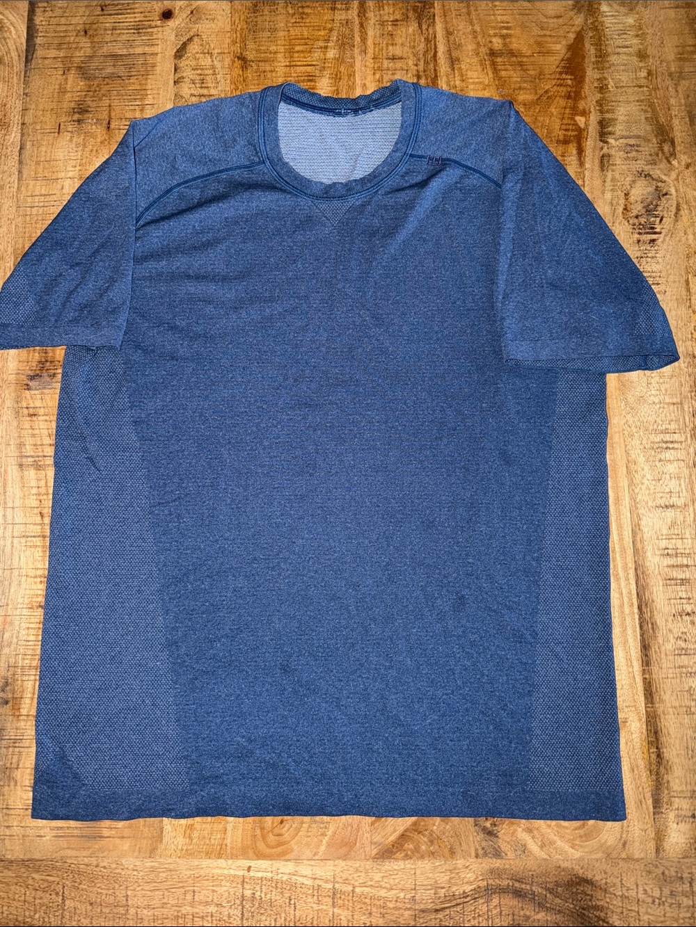 lululemon athletica Men's Short Sleeve Crew - Navy Blue